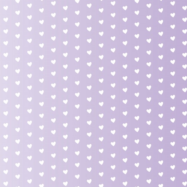 Spring Purple Heart Shape Pattern Digital Download
